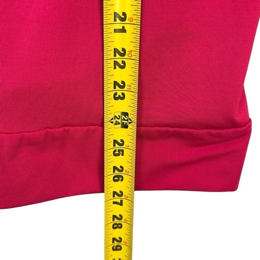Adidas Climalite Jacket Womens Medium Pink Utility Warm Up Track Jacket Full Zip - Picture 5 of 9